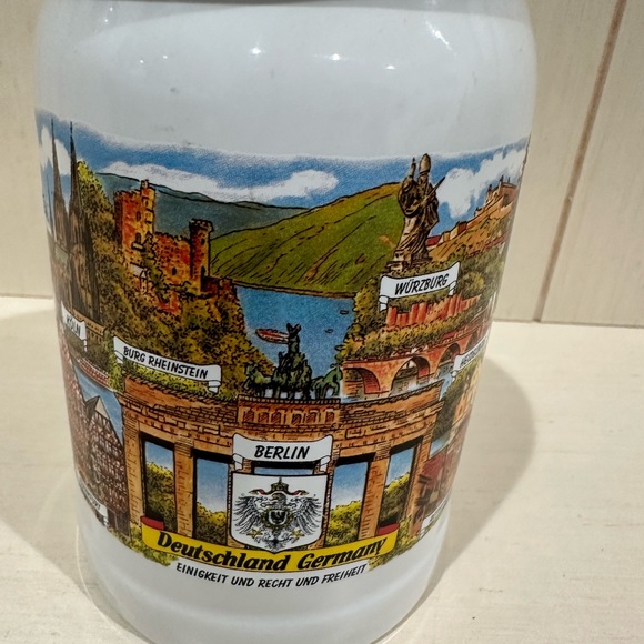 Kleiber Beer Mug Stein with Lid Made in Germany - Picture 2 of 6